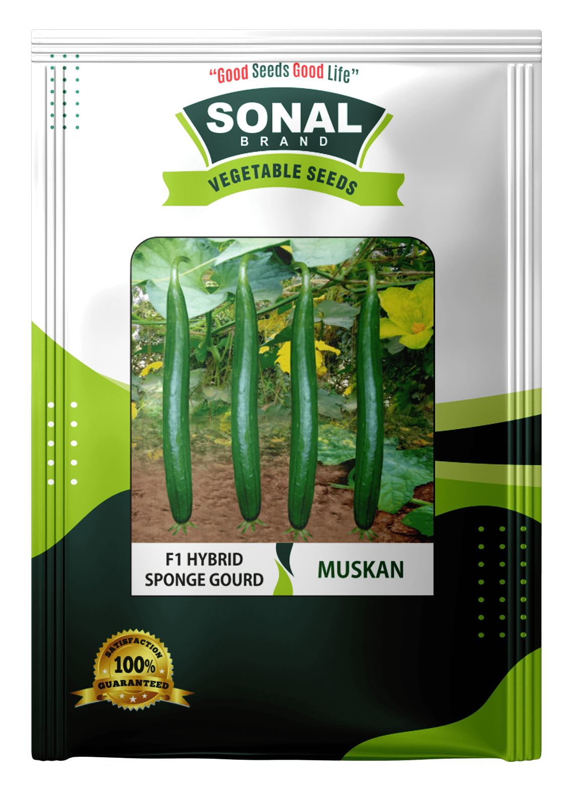 Sonal Muskan F1 Hybrid Sponge Gourd Seeds