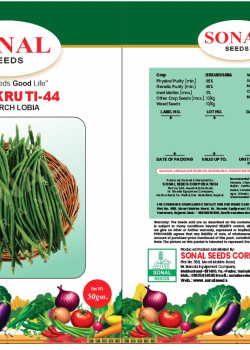 Sonal Sanskruti-44 Lobia Seeds