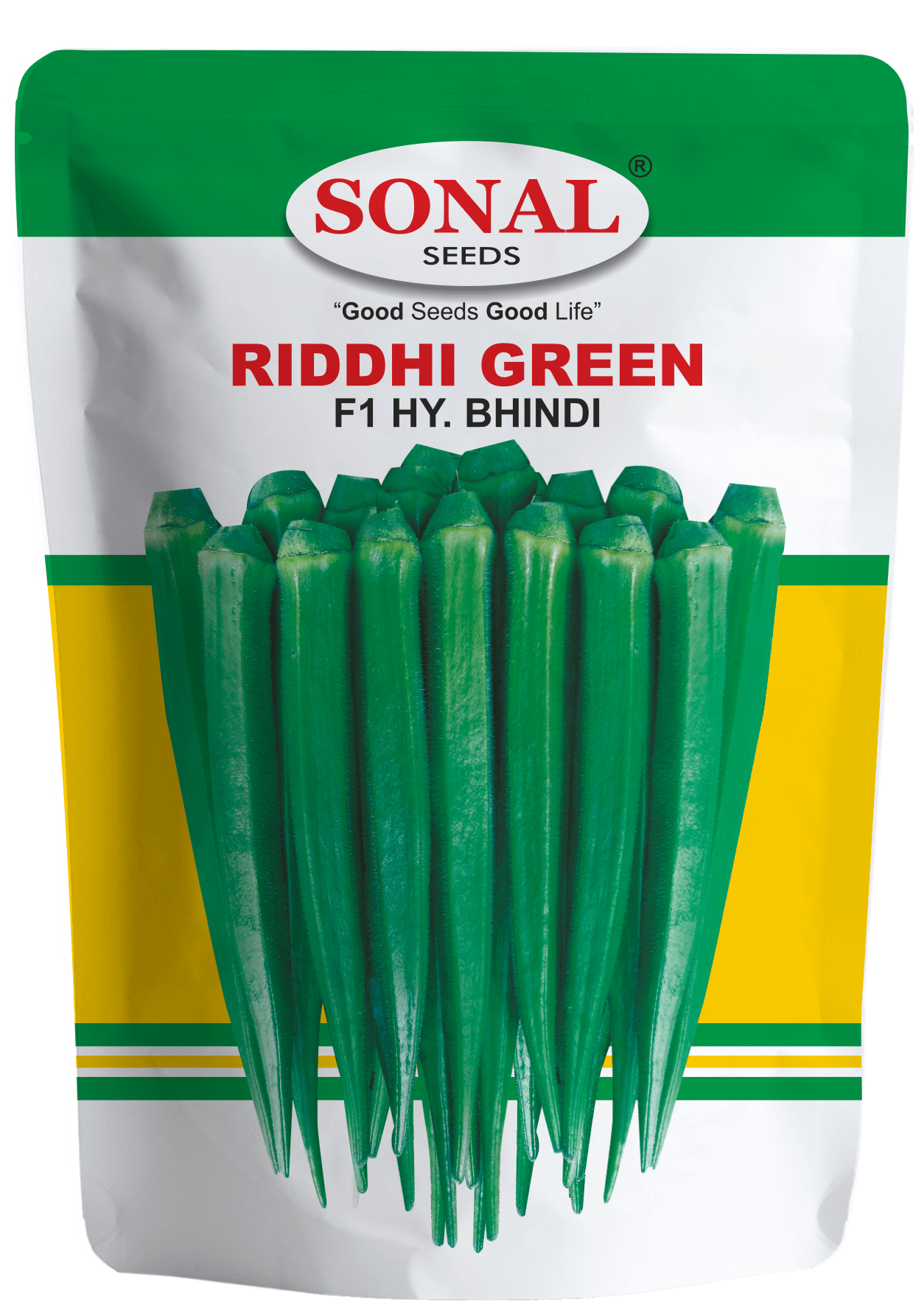 Sonal Riddhi Green F-1 Hybrid Bhindi Seeds