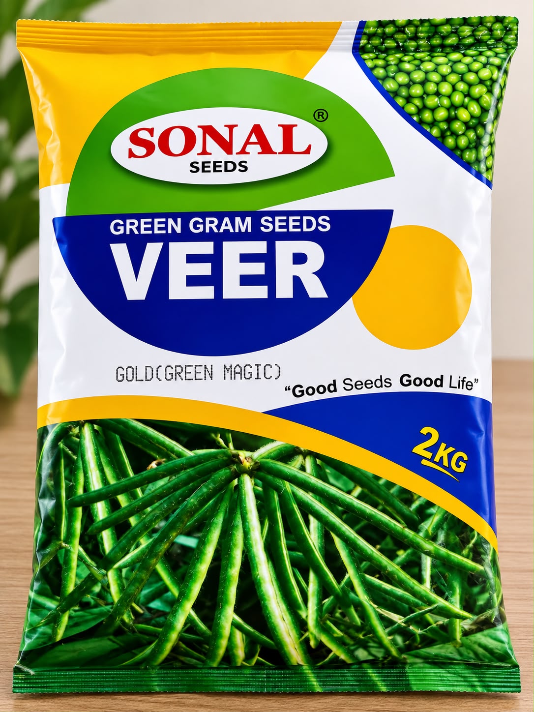 Sonal Veer Gold (Green Magic) Moong Seeds